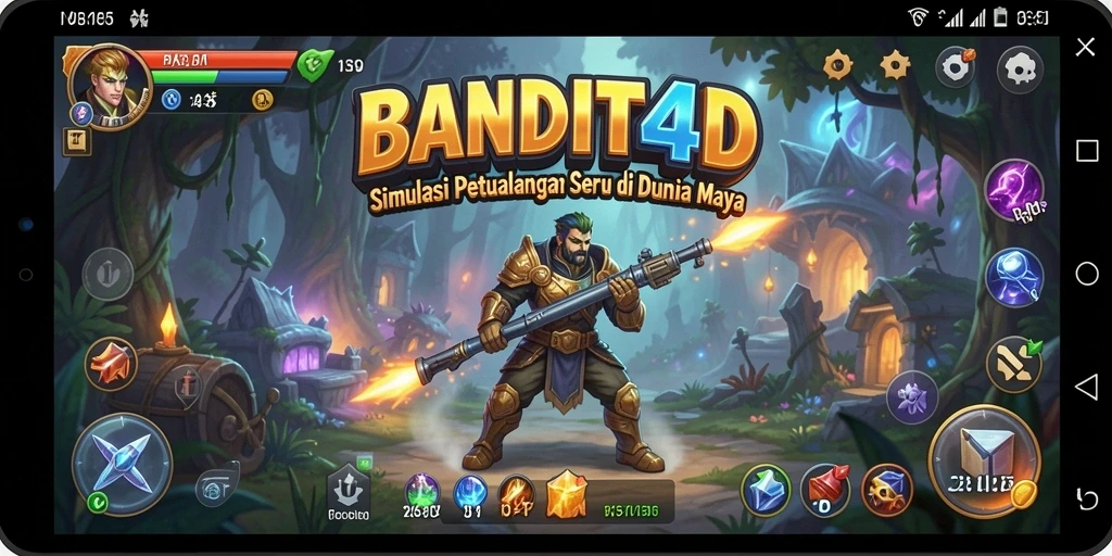 Tampilan gameplay menarik dari BANDIT4D yang penuh aksi.