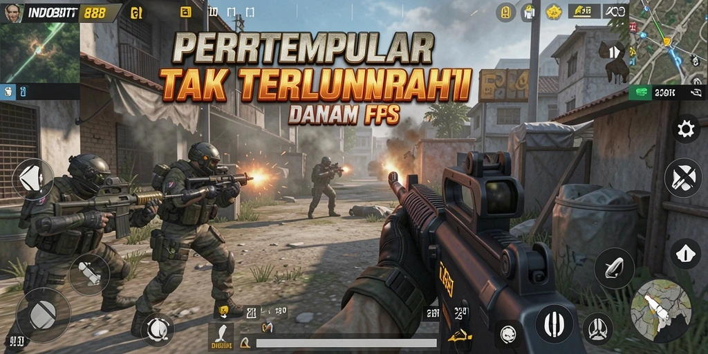 Screenshot gameplay <strong>INDOBIT88</strong> menunjukkan pertempuran seru dan strategi yang harus diterapkan.