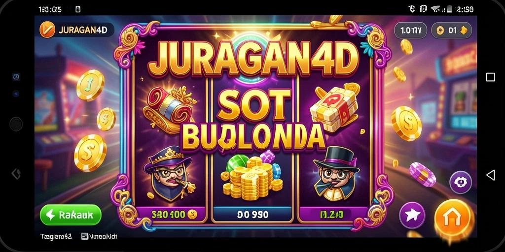 Screenshot gameplay JURAGAN4D yang seru dan penuh warna.