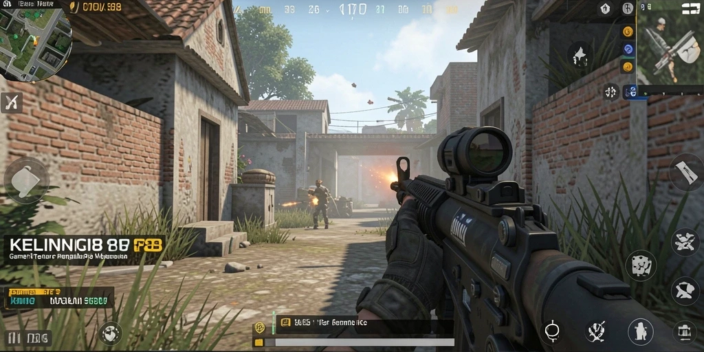 Screenshot menampilkan aksi gameplay intens dalam <strong>KELINCI88</strong>.