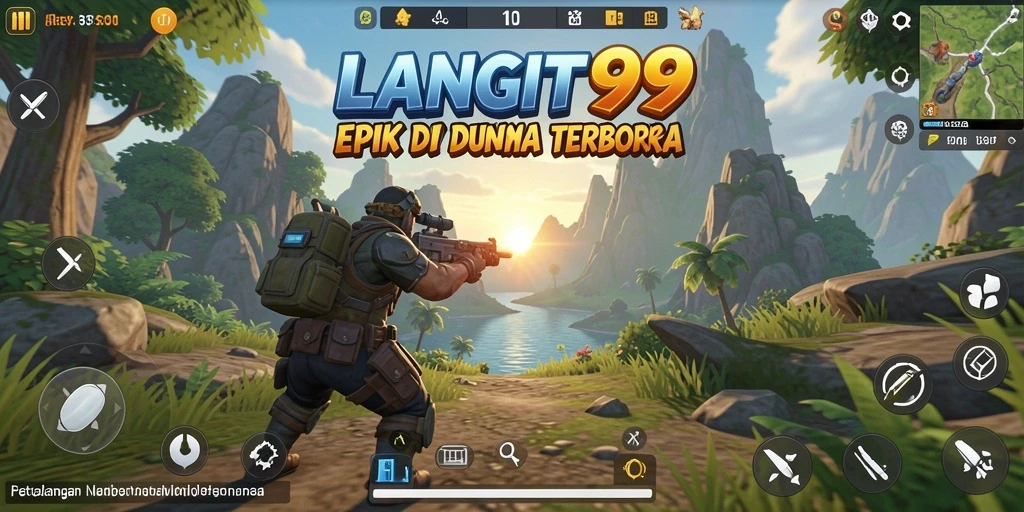 Tampilan gameplay menarik di dunia Open World.