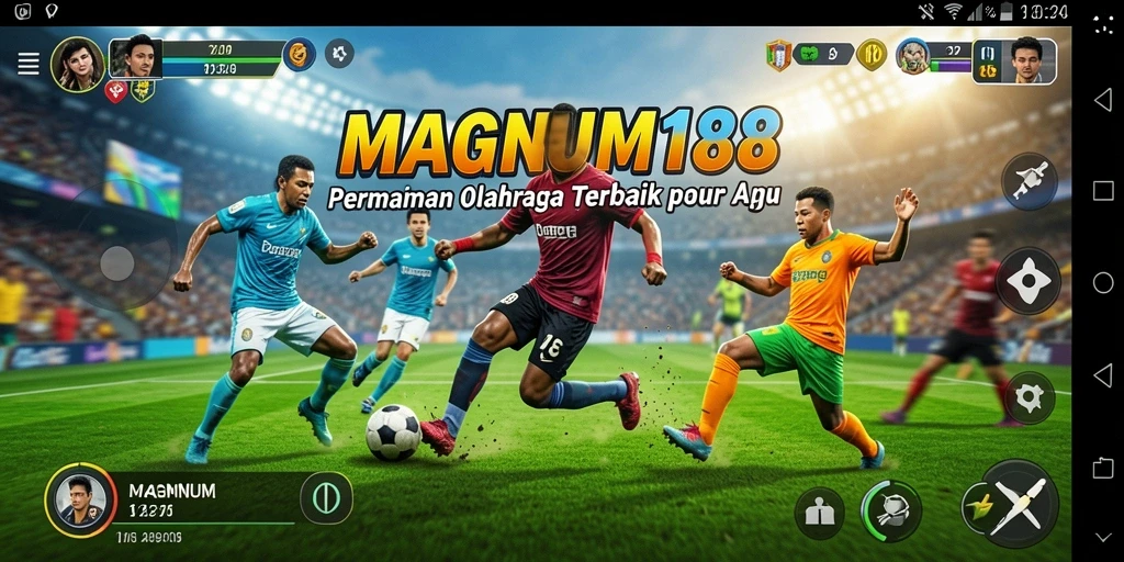 Tampilan layak dari gameplay MAGNUM188 yang menegangkan.