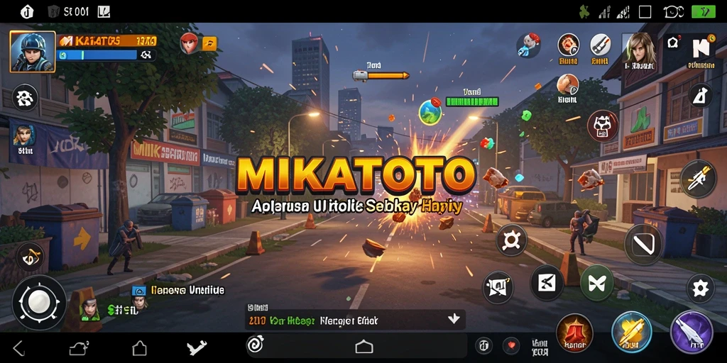 Tampilan antarmuka pengguna MIKATOTO yang modern dan intuitif.