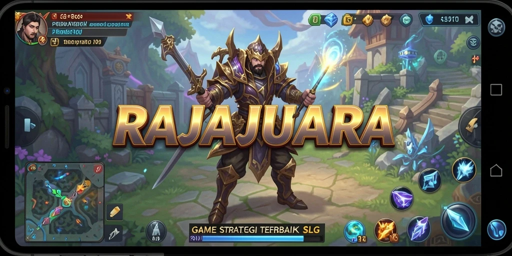 Tampilan gameplay RAJAJUARA yang seru dan strategis.