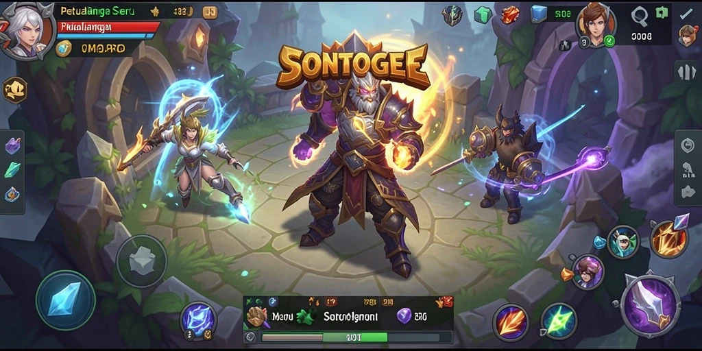 Tampilan gameplay SONTOGEL yang menakjubkan dan penuh aksi.