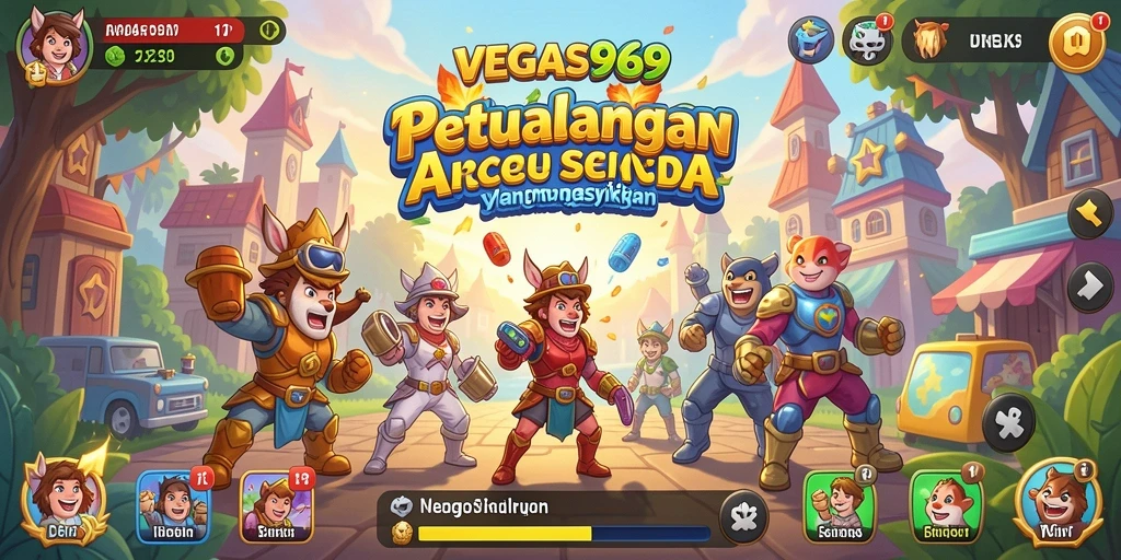 Tampilan utama gameplay VEGAS969 yang seru dan menantang.